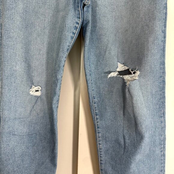 Levi's Ribcage Straight Ankle Hidden Button Fly Jeans 29 - Picture 8 of 16